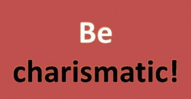 be-charismatic